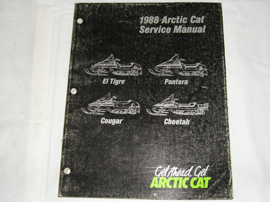 ARCTIC CAT El Tigre  Pantera  Cougar  Cheetah Service Manual  2254-453  #S58