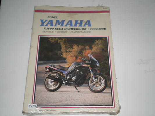 YAMAHA XJ600  Seca II / Diversion  1992-1998   Clymer Service Manual M494  #1503