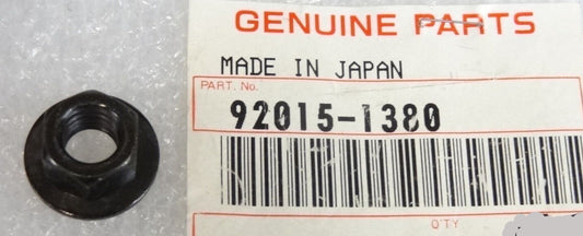 KAWASAKI GPz ZG1000 ZR1100 ZR1200 ZX750 ZX900 ZX1000 ZX1100 Muffler Black Lock Nut 92015-1380