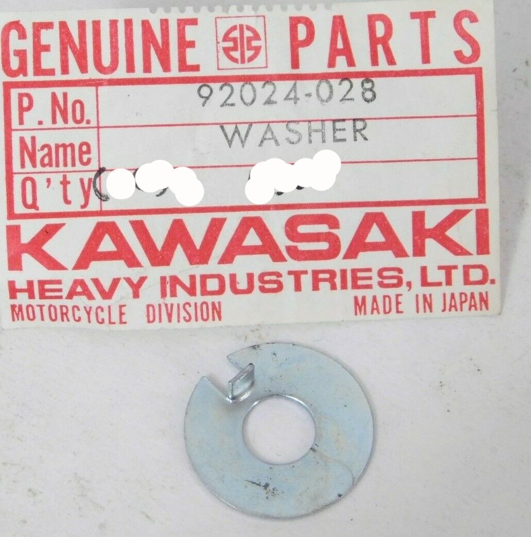 KAWASAI KV75 MT1 GEAR SHIFT FORK LOCK  WASHER  92024-028
