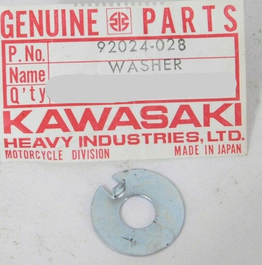 KAWASAKI KV75 MT1 Factory Gearshift Fork Lock Washer 92024-028