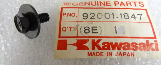 KAWASAKI AX EL EX GPz KL KLR ZG ZL ZX Special Black Bolt  92001-1847
