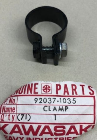 KAWASAKI KLF110 KLT110 KLT200 KX125 KX250 Muffler Fitting Clamp 92037-1035